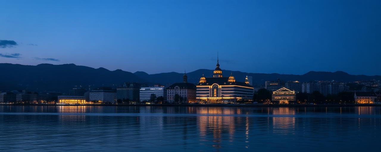 Geneva skyline